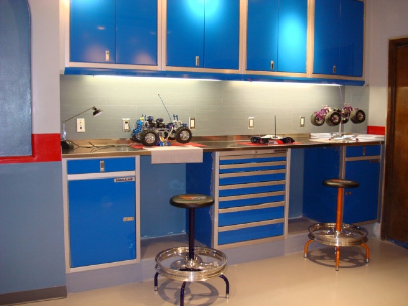 gallery of garage & shop aluminum cabinets | moduline - part 5