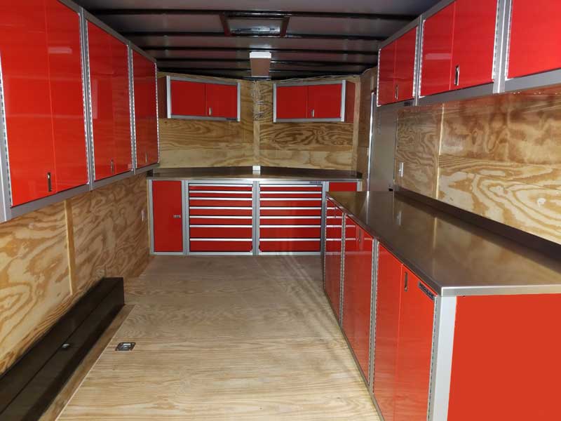 Photos of Trailer & Vehicle Lightweight Aluminum Cabinets ...