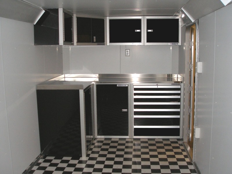 Photos of Trailer & Vehicle Lightweight Aluminum Cabinets ...