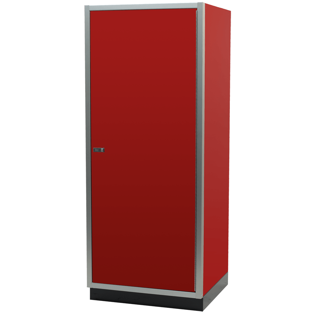 Aluminum Garage Closet Storage Cabinets | Moduline Cabinets