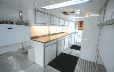 lightweight aluminum cabinets for enclosed trailers & vehicles