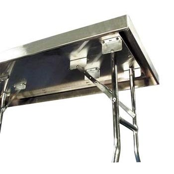 folding table aluminum tables trailer storage x72 accessories
