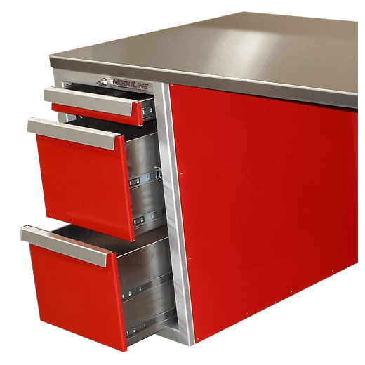 Pro Ii Garage 3 Drawer Quikdraw Cabinets Moduline File Cabinet Quikdraw Drawers For Aluminum Cabinets
