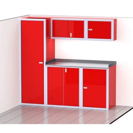 Part No C3206 Aluminum Cabinets For Enclosed Trailers Moduline