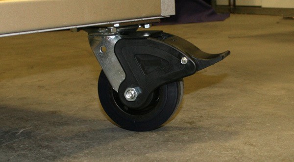 Caster Double Lock