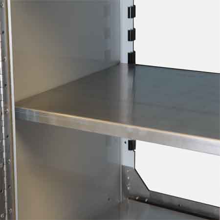 Adjustable Shelves Aluminum Cabinet Accessories
