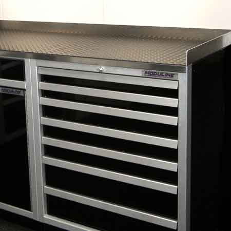 Benchmat for Stainless Steel or Aluminum Countertops