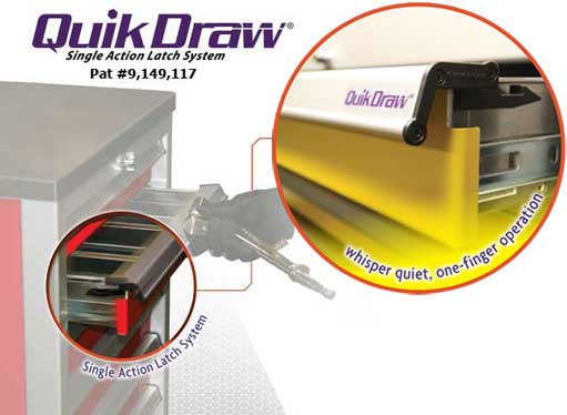 QuikDraw™ on Moduline Cabinets