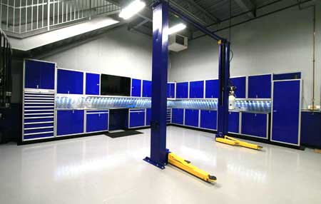Custom Aluminum Garage Modular Cabinets Moduline Custom Garage Aluminum Cabinet Systems