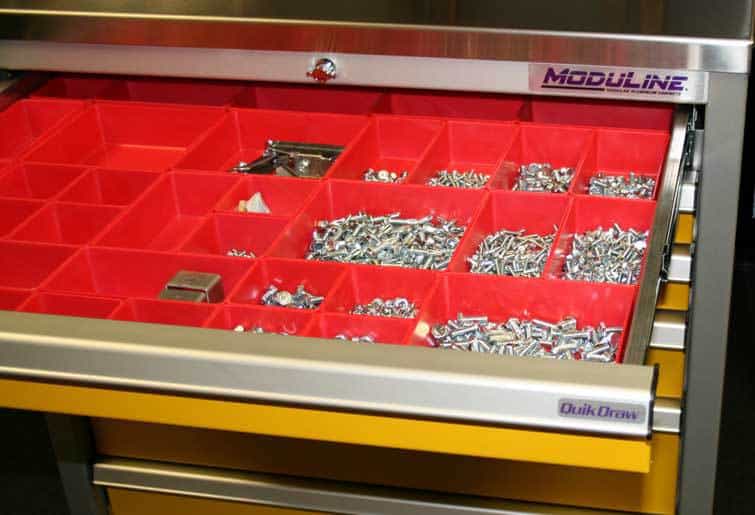 Plastic Drawer Bins for Moduline Tool Boxes