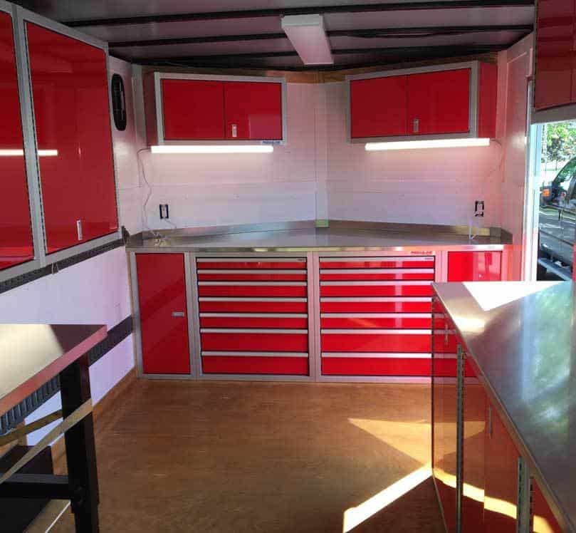 Plan Your Enclosed Trailer Cabinet Layout For The Race Season