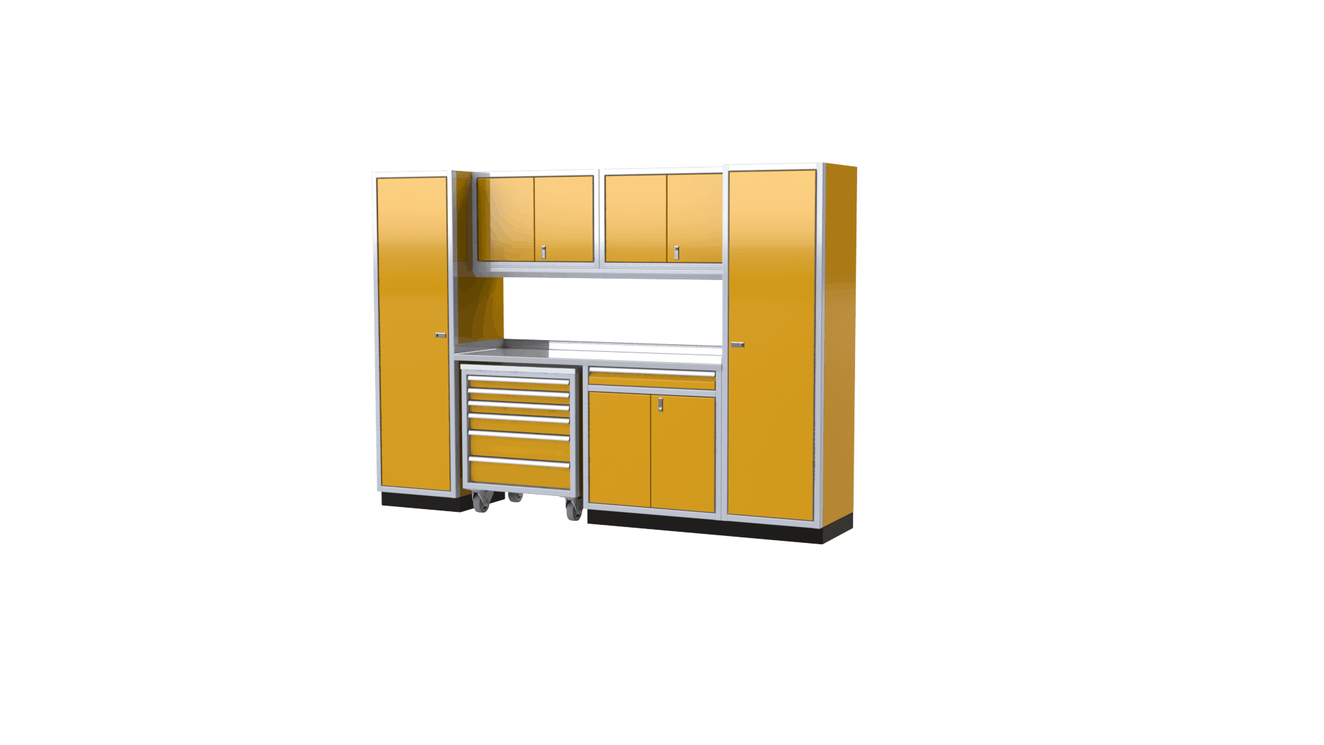 10 Wide Aluminum Cabinet Pgc010 06x Proii Series Moduline