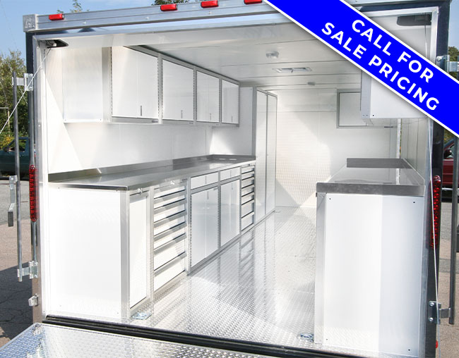 Aluminum Cabinets For Garages Shops Enclosed Trailers Modular